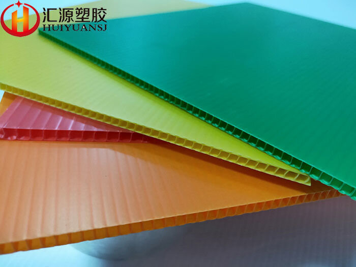 Light Weight ESD Corrugated Plastic Sheet , Fluted Polypropylene Plastic Cardboard